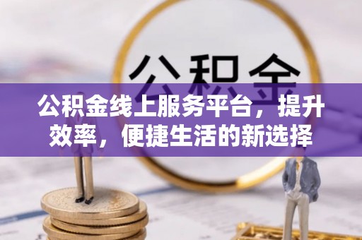 江川公积金线上服务平台，提升效率，便捷生活的新选择