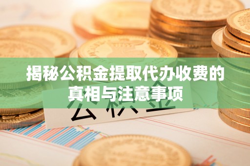 江川揭秘公积金提取代办收费的真相与注意事项